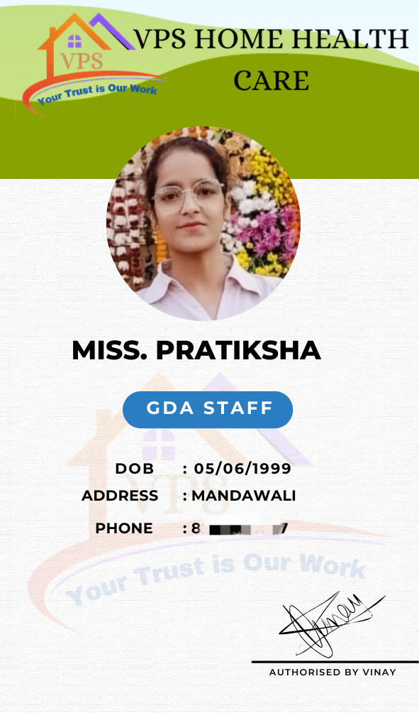 Miss pratiksha Gda staff