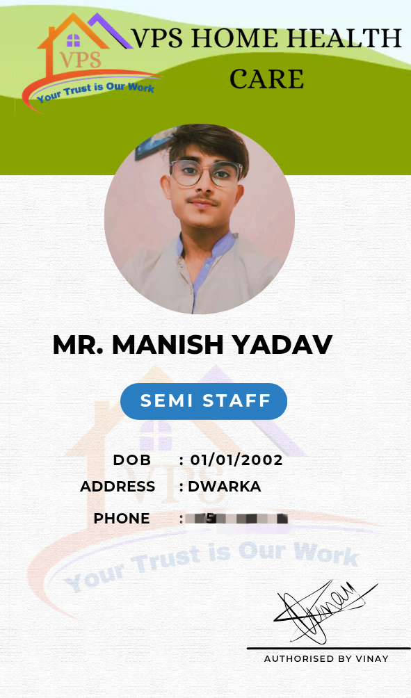 Mr. Manish 4 YRS EXPERIENCE